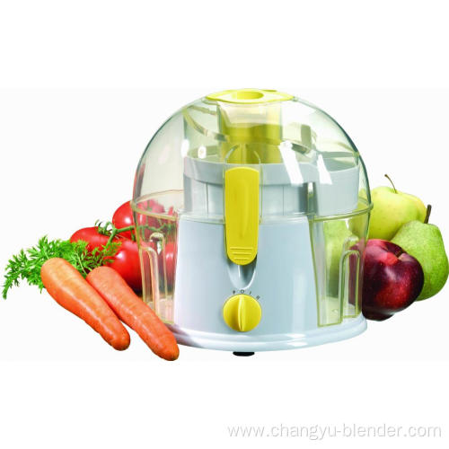 Household vegetable and fruit juicer